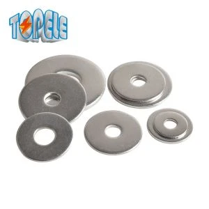 DIN125 Oțel inoxidabil subțire plat Șaibă metalică
