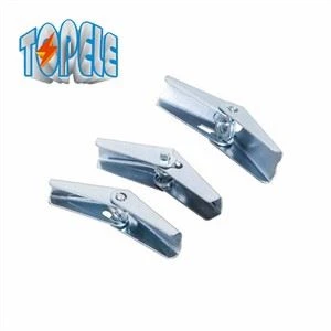 Electro galvanizat din oțel carbon, de primăvară toggle Bolt Wings Ancora