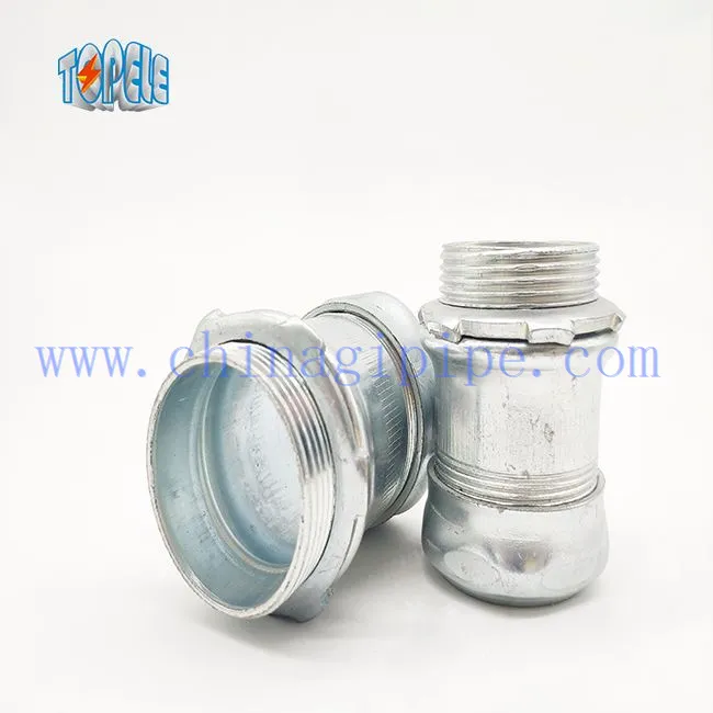 Tip de compresie conector EMT din oțel