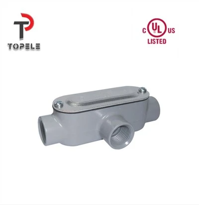 Corp de conducte de tip rigid filetat Tip LB /T/C/LL